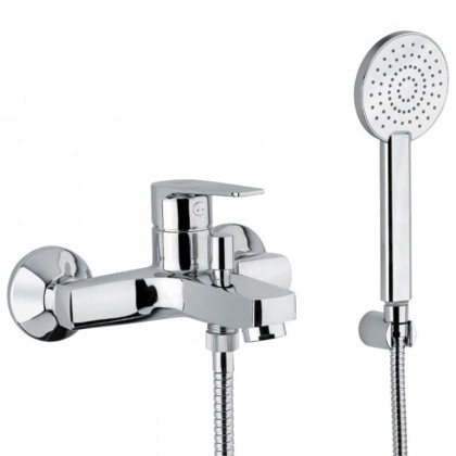 Смеситель для ванны Bongio Pi7, цвет: хром