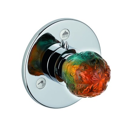 THG Flore Переключатель встраиваемый, внешняя часть, цвет: хром