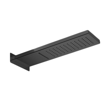 Bongio Soffioni Верхний душ 500х160 мм, цвет: черный матовый