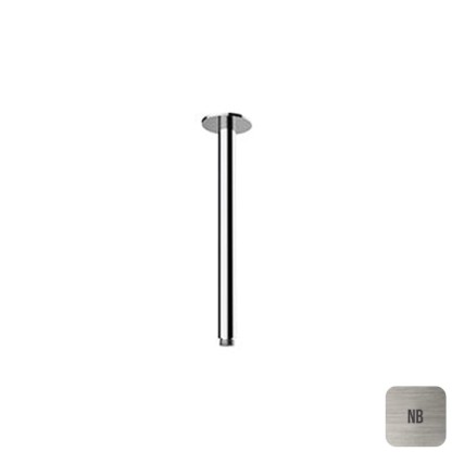 Almar Держатель верхнего душа потолочный L30см с круглым отражателем, цвет: Brushed Nickel