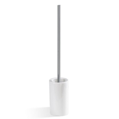 Decor Walther DW 6150 Туалетный ершик h62см, напольный, фарфор, цвет: белый / хром