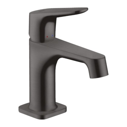 Axor Citterio M Смеситель для раковины 70, на 1 отв., с донным клапаном, цвет: шлифованный черный хром