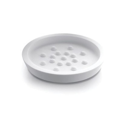 Bertocci Trecento Мыльница, настольная композит, цвет: белый матовый