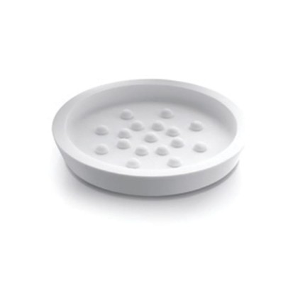 Bertocci Trecento Мыльница, настольная композит, цвет: белый матовый