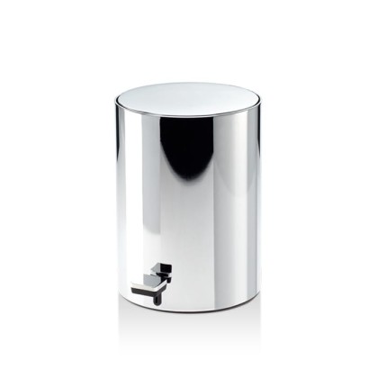 Decor Walther TE 50 Ведро 23.5xh32см, с педалью и крышкой, softclose, напольное, цвет: хром