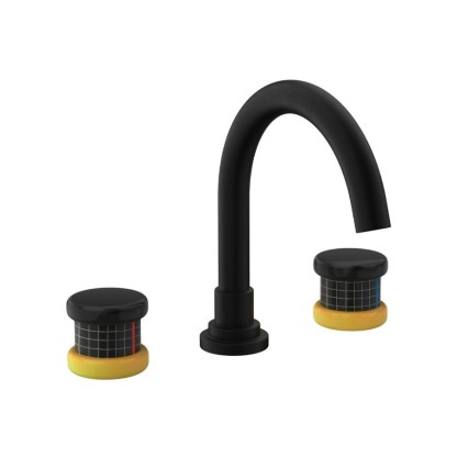 Nicolazzi Festival Смеситель для раковины на 3 отв., цвет: NEM+ручки FEHY007+FEHY008