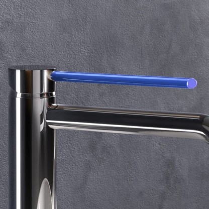 Gattoni Circle One Накладка на ручку смесителя для раковин и биде, цвет: Blu