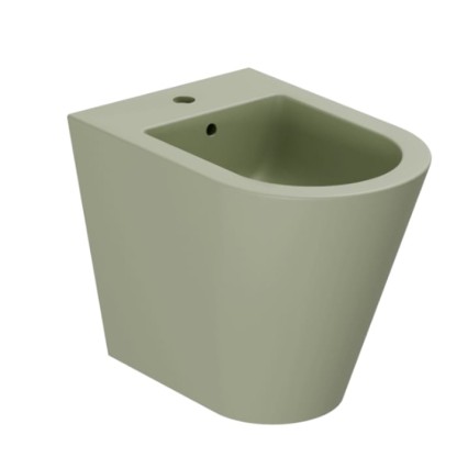 Azzurra Forma Биде приставное 54x37x42 см , с 1 отв., цвет: Verde Natura
