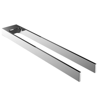 EMCO Art Держатель полотенец, двойной, фиксированный, 44.3см, подвесной, цвет: хром