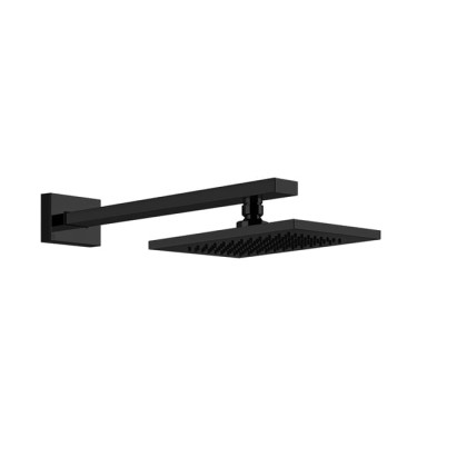 Gessi Rettangolo Верхний душ для настенного крепления 216x140мм, цвет: Black XL