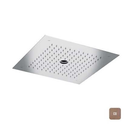 Almar Built-in Встраиваемый верхний душ 38х38 см, 2 типа струи, цвет: медь брашированная PVD