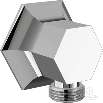 Cisal Cherie Вывод из стены для душевого шланга, цвет: хром