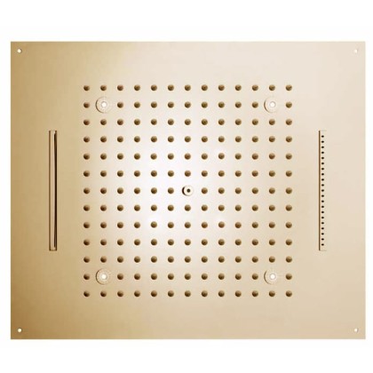 Bossini Dream Sprays Верхний душ 57х47см., с 3 функциями, потолочный, цвет: золото