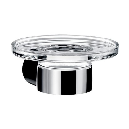 EMCO Fino Мыльница подвесная прозрачное стекло, цвет: хром