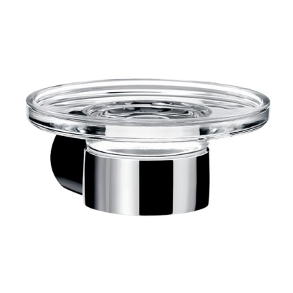 EMCO Fino Мыльница подвесная прозрачное стекло, цвет: хром