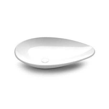 Burgbad Crono Раковина 77x45 см, без отв., цвет: белый