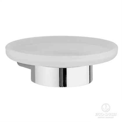 CISAL System Мыльница подвесная, цвет: матовое стекло/хром