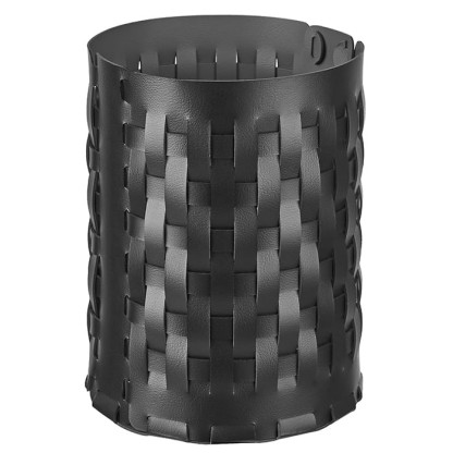ADJ Корзина Bottega, D20xH25 см., цвет: черный/серый