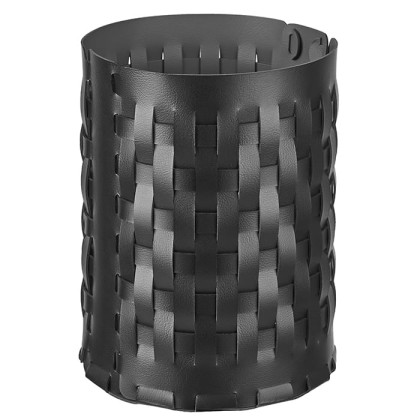 ADJ Корзина Bottega, D20xH25 см., цвет: черный/серый