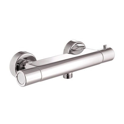 Carimali Rigoletto Термостатический смеситель для душа, латунный, 1 выход, цвет: хром