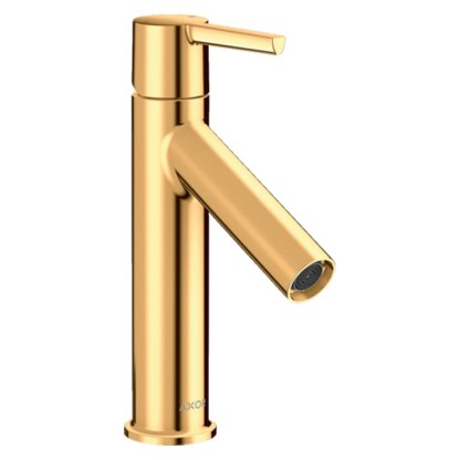 Axor Starck Смеситель для раковины 100 , на 1 отв., цвет: полированное золото