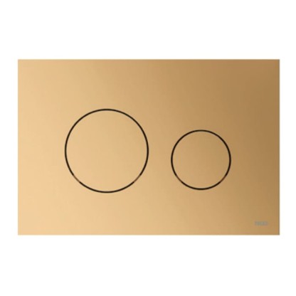 TECEloop Клавиша смыва унитаза для системы двойного смыва, цвет: латунь металлик