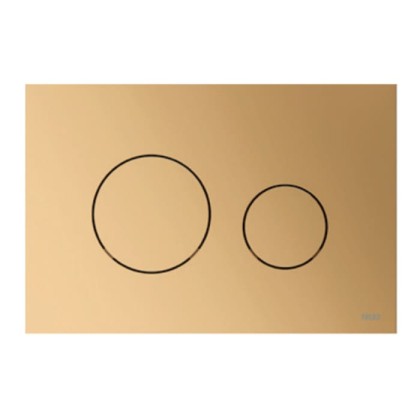 TECEloop Клавиша смыва унитаза для системы двойного смыва, цвет: латунь металлик