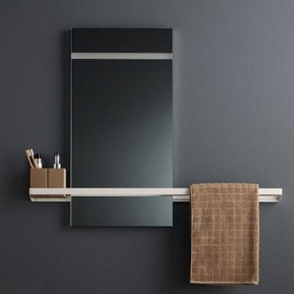 Bertocci Fly Держатель для аксессуаров / полотенцедержатель 40см, подвесной, белый матовый