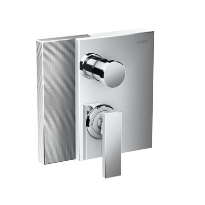 Axor Edge Смеситель для ванны, встраиваемый, алмазная огранка, внешняя часть, цвет: хром