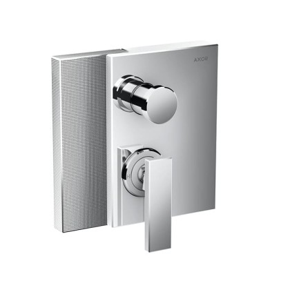 Axor Edge Смеситель для ванны, встраиваемый, алмазная огранка, внешняя часть, цвет: хром