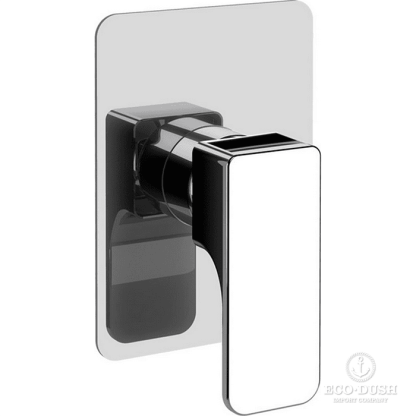 Cisal Cubic Встраиваемый однорычажный смеситель для душа, цвет: хром