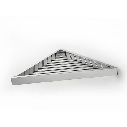 3SC SK Полочка-решетка 36х18хh3см, угловая, цвет: хром