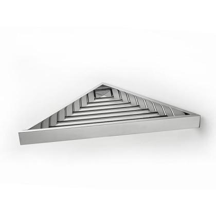 3SC SK Полочка-решетка 36х18хh3см, угловая, цвет: хром