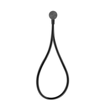 Gessi Hi-Fi Душевой магнитные комплект, состоящий из вывода воды, держателя, шланга 1,50 м и лейки, цвет: Black Metal PVD