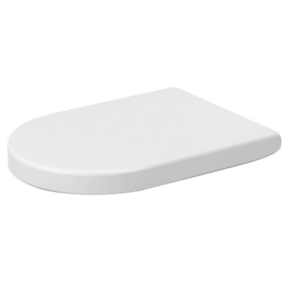 Duravit Starck 2  Сиденье для унитаза , петли сталь, цвет: белый