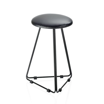 Decor Walther DW 71 Табурет 39.5x39.5x53см, напольный, цвет: черный