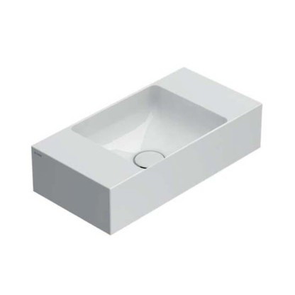 Globo T-Edge Раковина накладная 50х25х12см., без отв., цвет: белый
