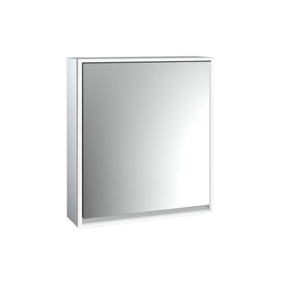 Emco Loft Зеркальный шкаф 60см., с подсветкой LED навесная модель, 1-дверка, петли слева зеркальная задняя стенка