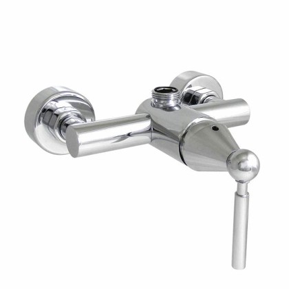 Nicolazzi Torre Смеситель для душа на 2 отверстия, вывод сверху 3/4", цвет: хром