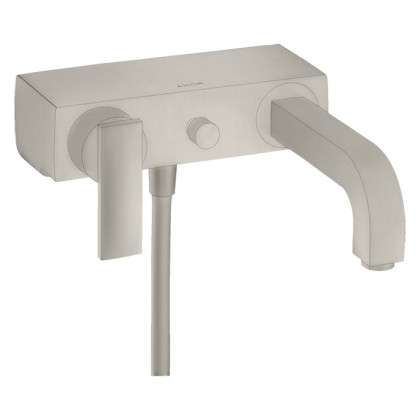 Axor Citterio Смеситель для ванны, настенный, цвет: цвет: сталь