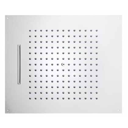 BOSSINI DREAM/2 Верхний душ 570 x 470 мм, 2 режима (дождь, каскад), цвет: белый матовый