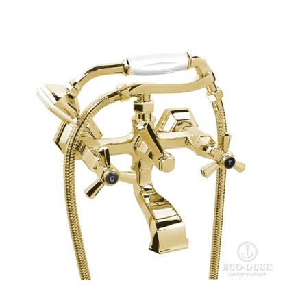 Stella Eccelsa Смеситель для ванны 3274/306FB с ручным душем, цвет: золото