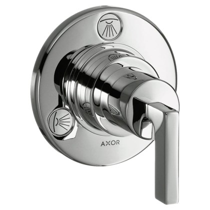 Axor Citterio Встраиваемый запорный вентиль, переключателем потоков на 3-4источника, цвет: хром