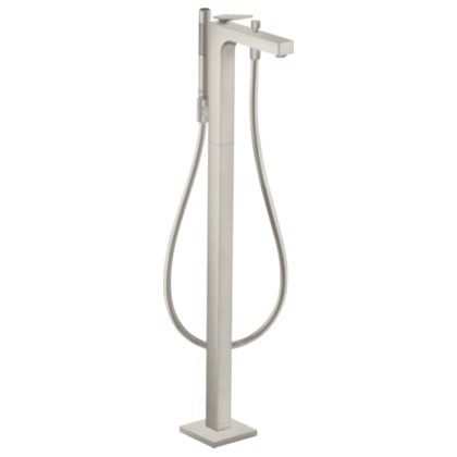 Axor Citterio Смеситель для ванны,напольный, с ручным душем, цвет: сталь