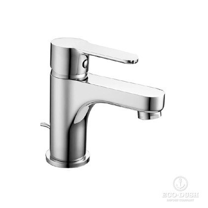 Cisal Tender Смеситель для раковины, на 1 отв., с донным клапаном, цвет: хром