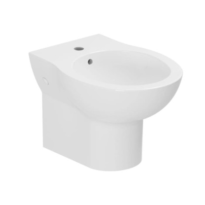 Azzurra Fast Биде подвесное 51x37xH37 см, c 1 отв., с крепежом, цвет: Bianco lucido