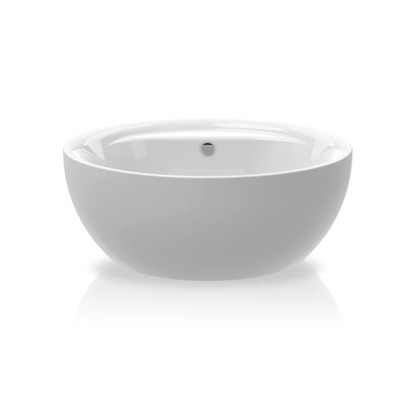 Knief Club Ванна отдельностоящая 160xH62 см, без слива-перелива, цвет: белый