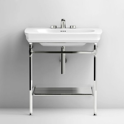 Artceram CIVITAS Структура металлическая 68х49.6см Quadra, полка сетка, напольная, цвет: хром