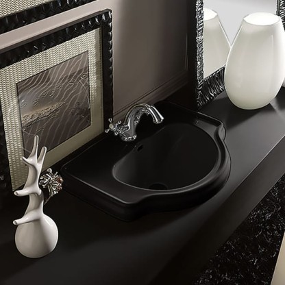 Kerasan Retro Раковина 62х45.5 см, 1 отв., цвет: белый