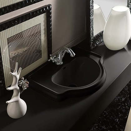 Kerasan Retro Раковина 62х45.5 см, 1 отв., цвет: белый